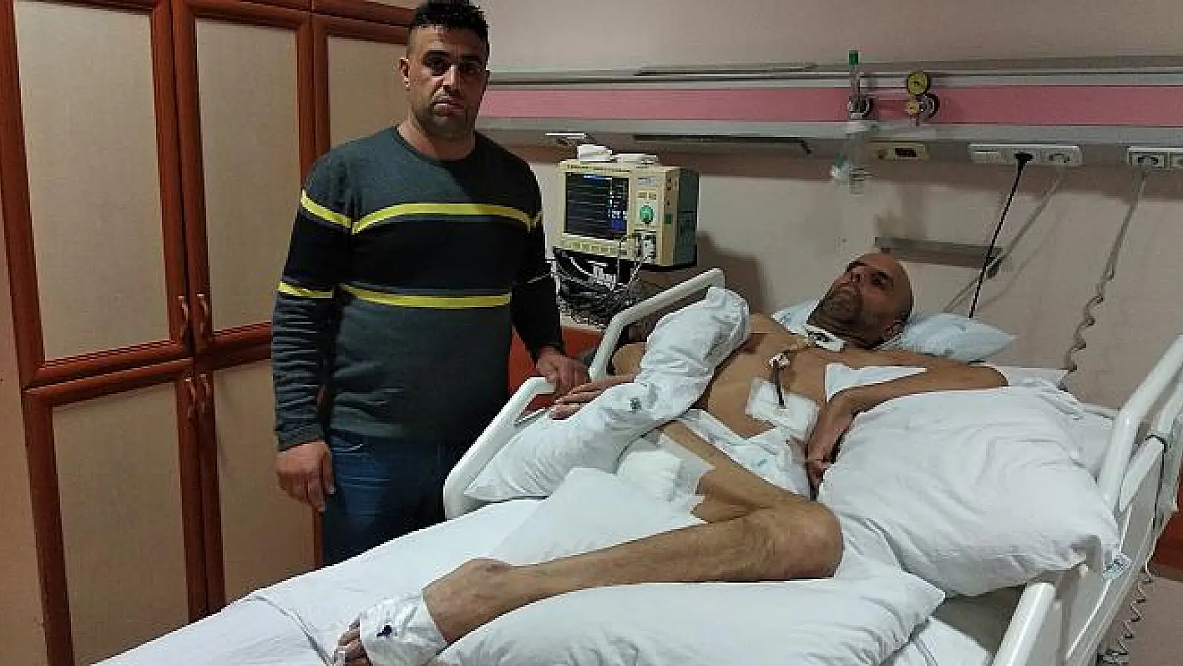 Elazığ'da bir yıldır yatağa bakımlı hasta, yardım bekliyor 