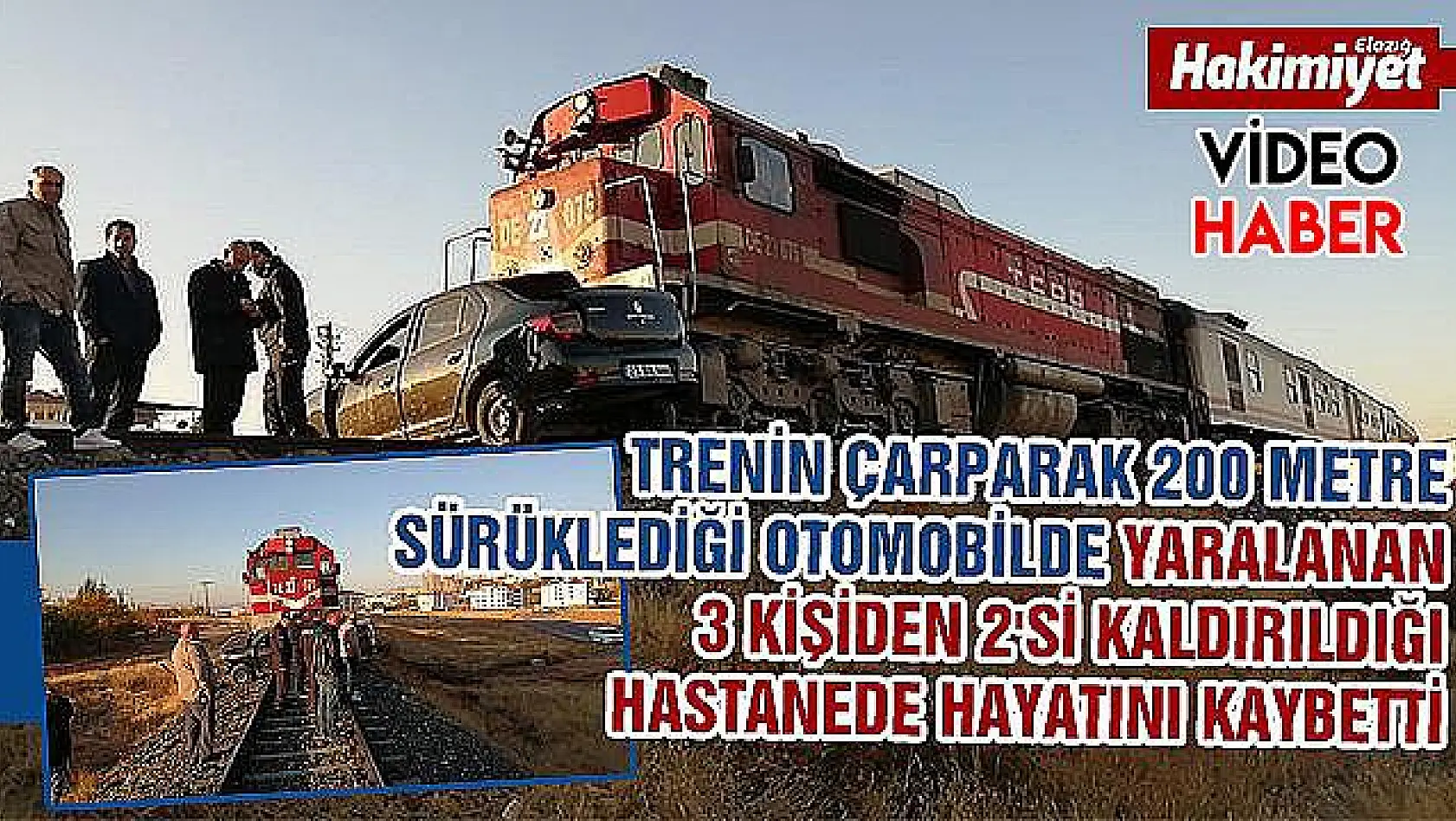 Elazığ'daki tren kazasında yaralanan 2 kişi hayatını kaybetti