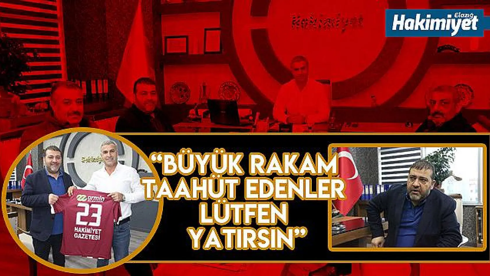 Elazığspor'dan, Hakimiyet Gazetesi'ne ziyaret