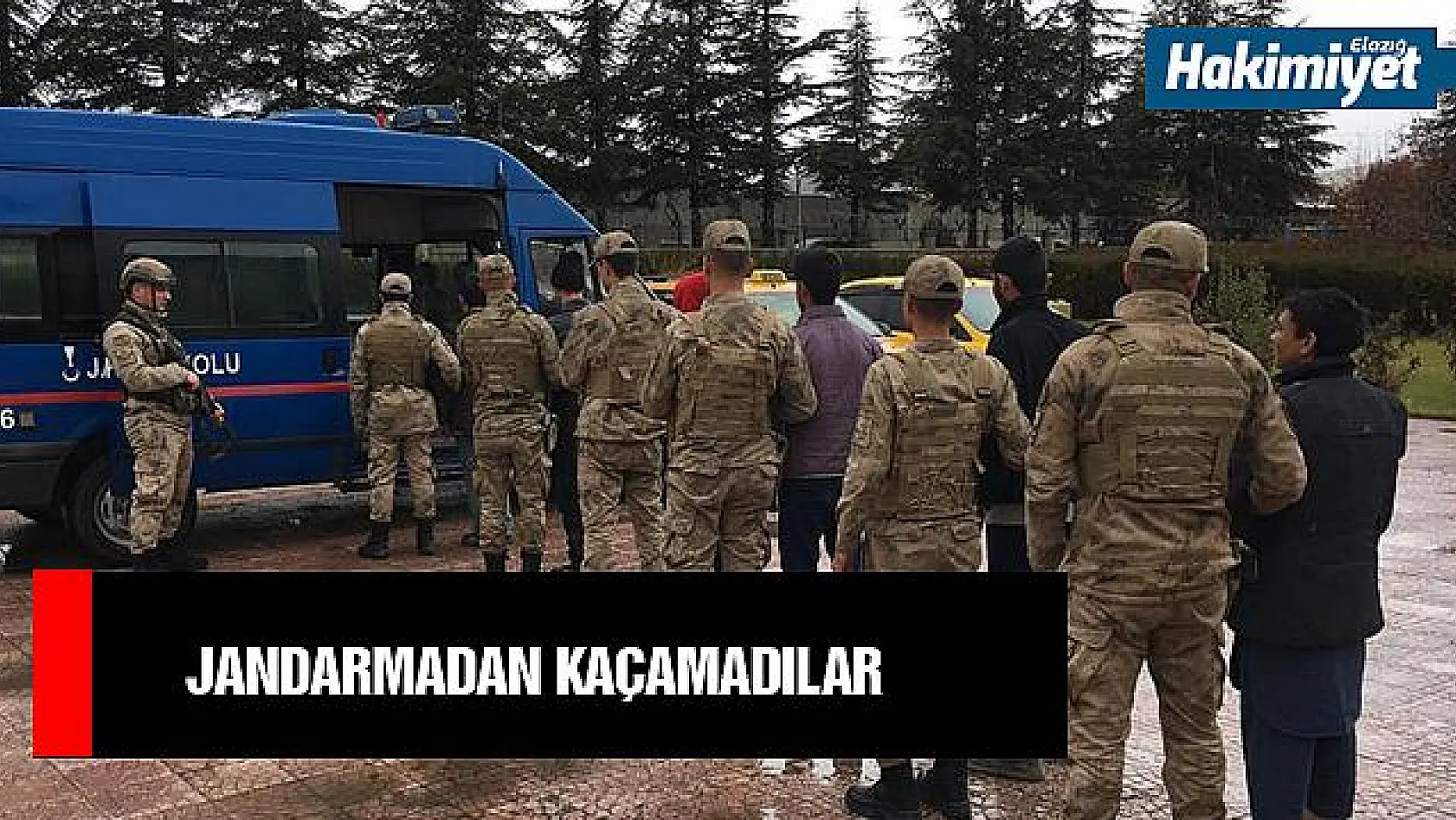 Elazığ'da 8 kaçak göçmen yakalandı 
