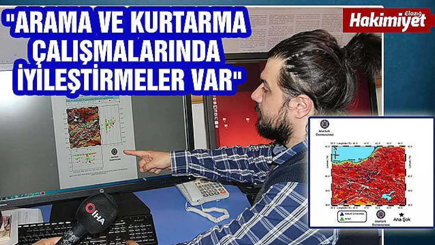  Atatürk Üniversitesi Deprem Araştırma Merkezi Elazığ ve Malatya depremini raporladı 