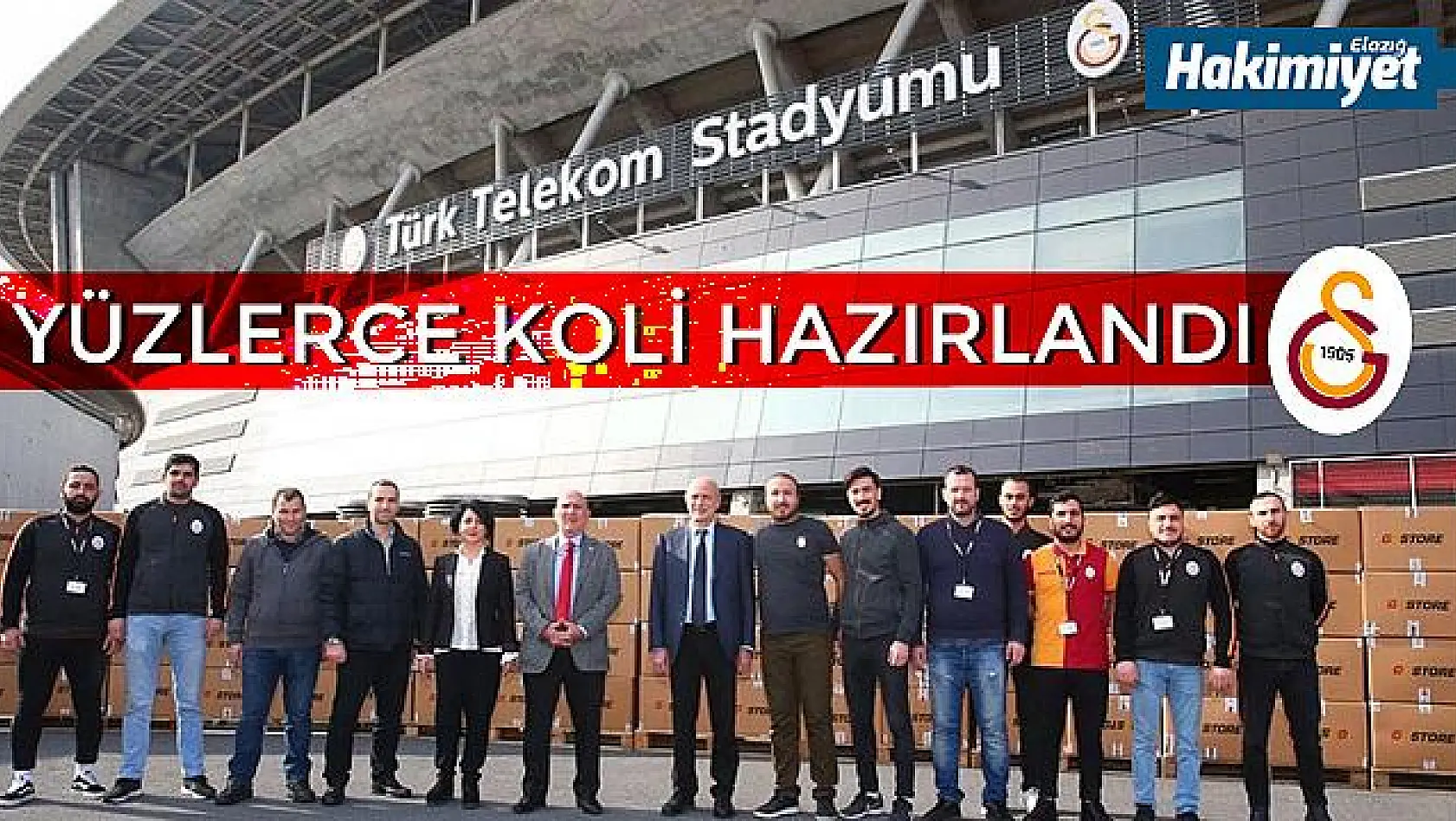 Galatasaray'ın yardım tırı yola çıktı