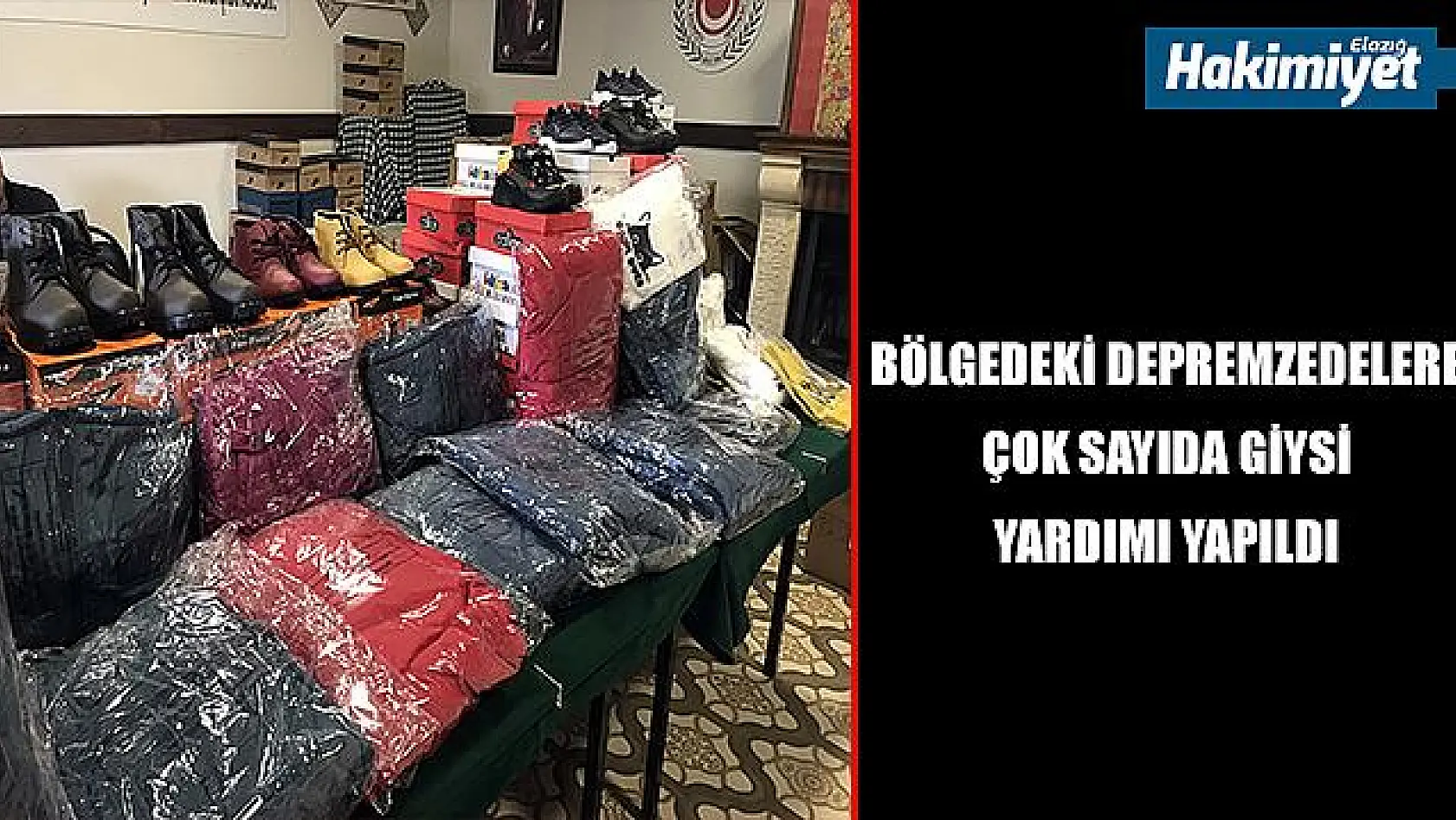 İstanbul'da emekli polislerden Elazığ'a yardım