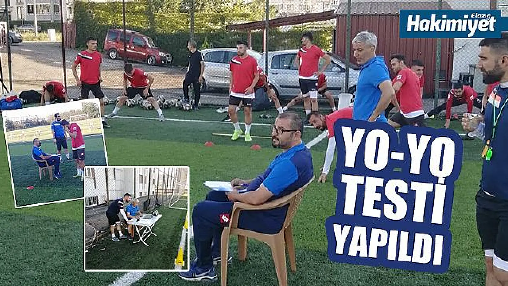 Elazığ Belediyespor'a yo-yo testi