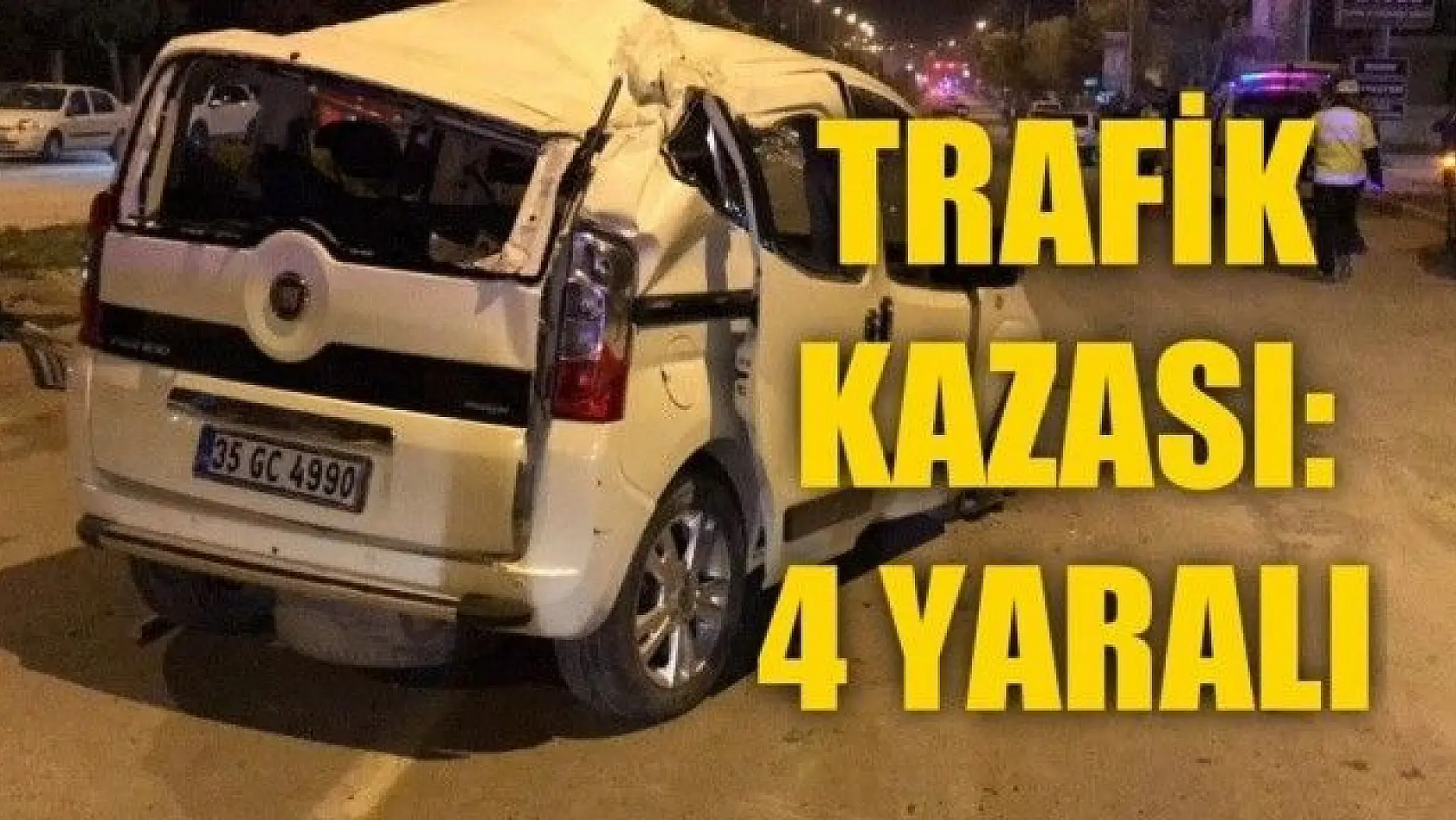 Doğukent'te trafik kazası: 4 yaralı