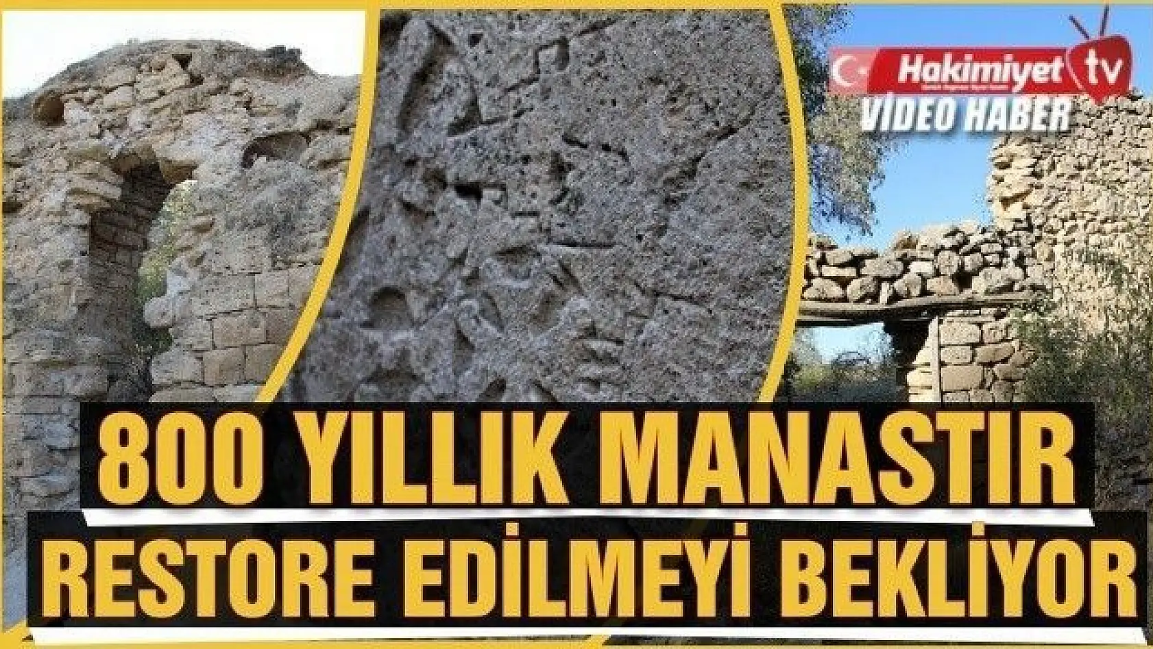 Elazığ'da zamana direnen 800 yıllık manastır restore edilmeyi bekliyor