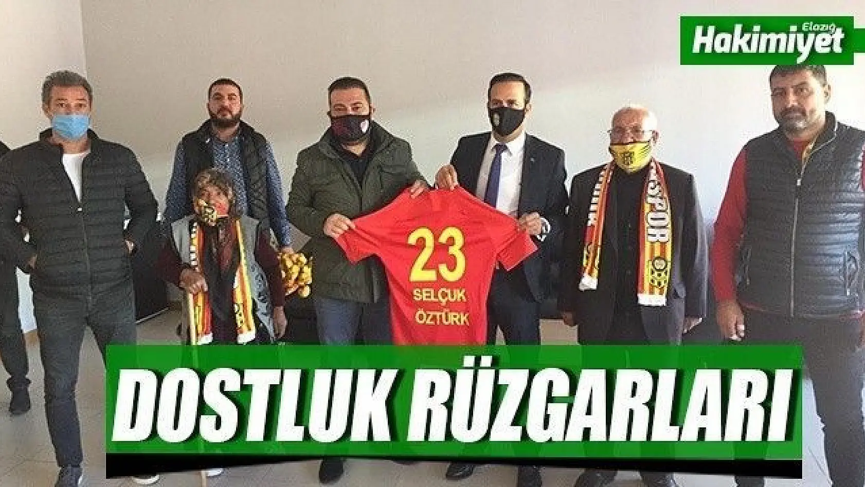 Elazığspor'dan, Yeni Malatyaspor'a destek ziyareti