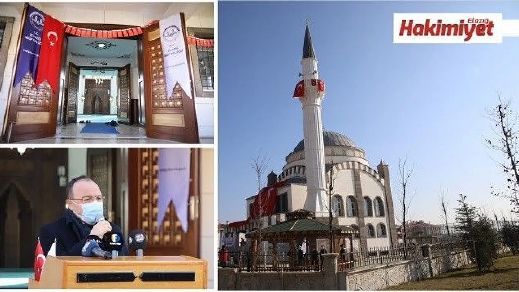 Elazığ'da 300 kişi kapasiteli 'TOKİ Camisi' hizmete açıldı