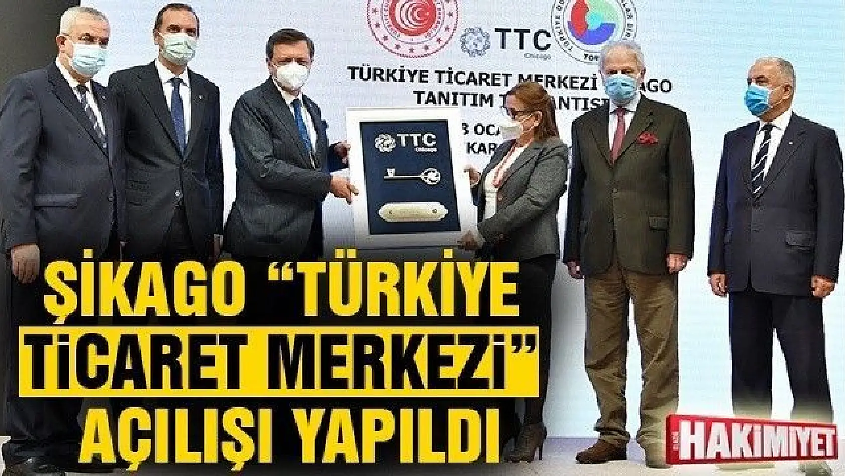 Şikago 'Türkiye Ticaret Merkezi' Açılışı Yapıldı