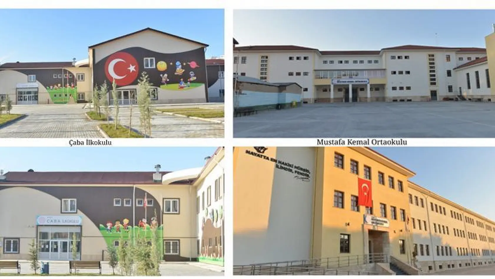24 Ocak Depreminin Ardından Elazığ'da Hayırseverler Tarafından 7 Okul Yapıldı