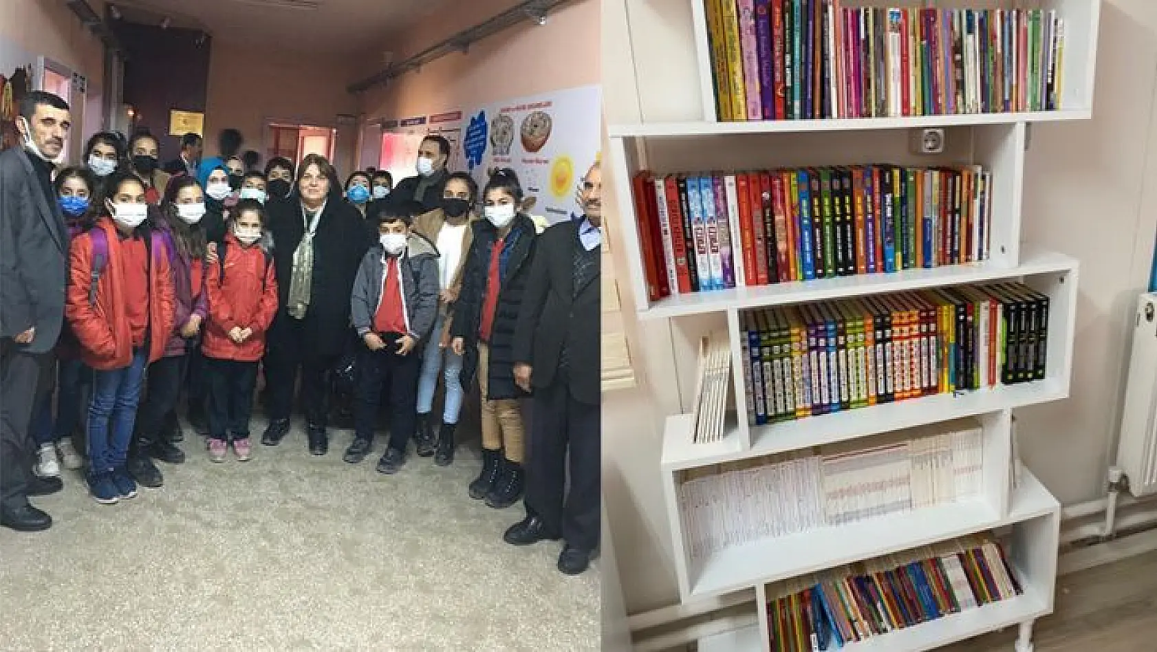 60. Yıl Akçakiraz İlköğretim Okulu Harika Bir Kütüphane'ye  Kavuştu 