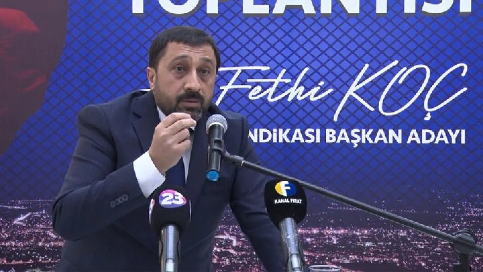 Ahmet Fethi Koç, Hizmet İş Sendikası Elazığ Şube Başkanlığına Adaylığını Açıkladı