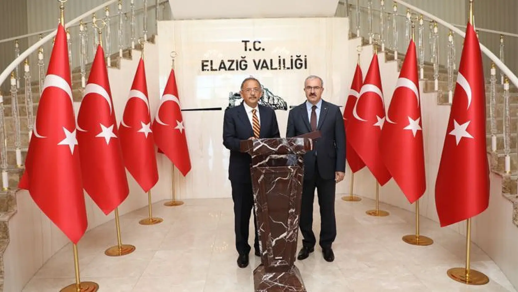 Ak Parti Genel Başkan Yardımcısı Özhaseki'den Vali Toraman'a ziyaret
