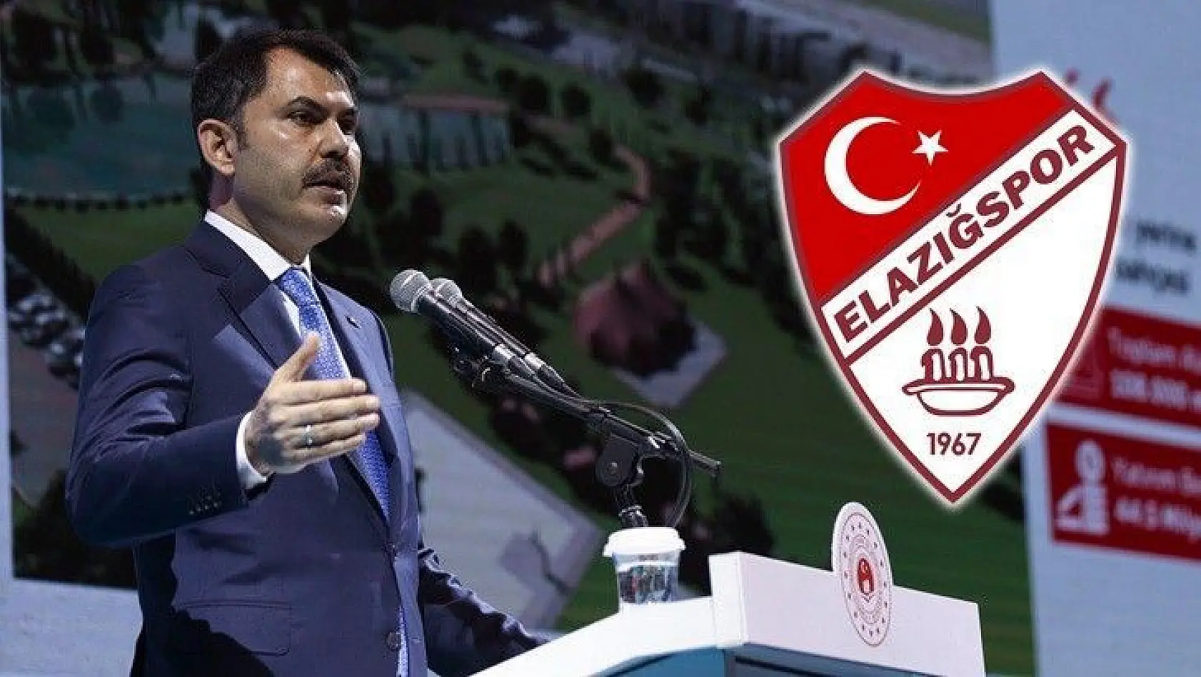 Bakan Kurum'dan heyecanlandıran Elazığspor açıklaması