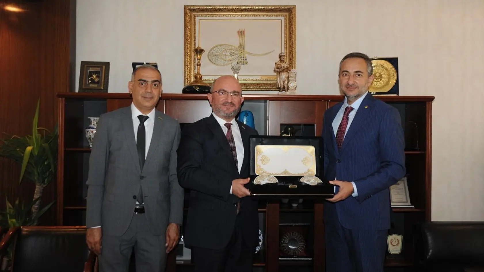 Başkan Arslan'dan TSE Başkanı Şahin'e Hayırlı Olsun Ziyareti…