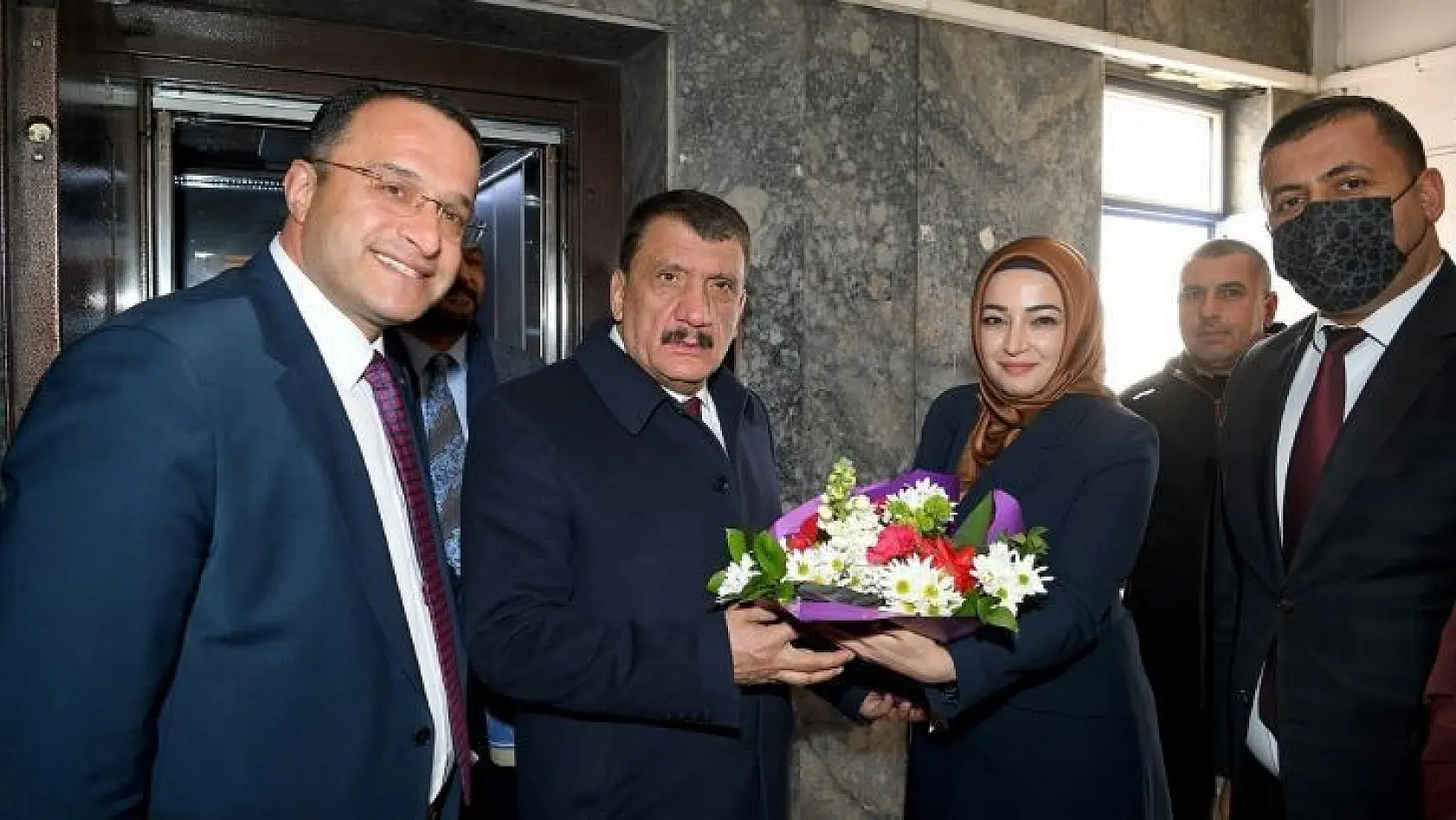 Başkan Gürkan'dan ''hayırlı olsun'' ziyareti