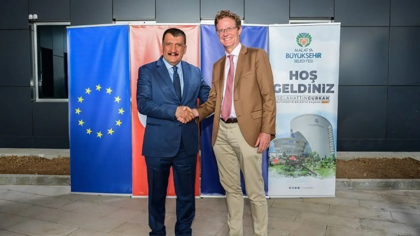 Başkan Gürkan ve Büyükelçi Landrut, lisanslı depoculukta incelemelerde bulundu