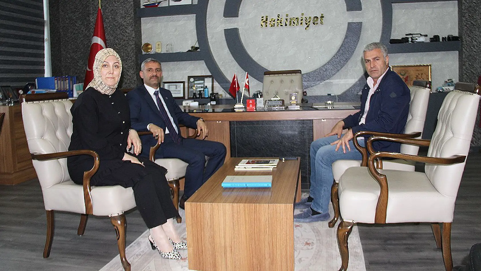BBP Elazığ  Milletvekili Adaylarından Hakimiyet'e Ziyaret