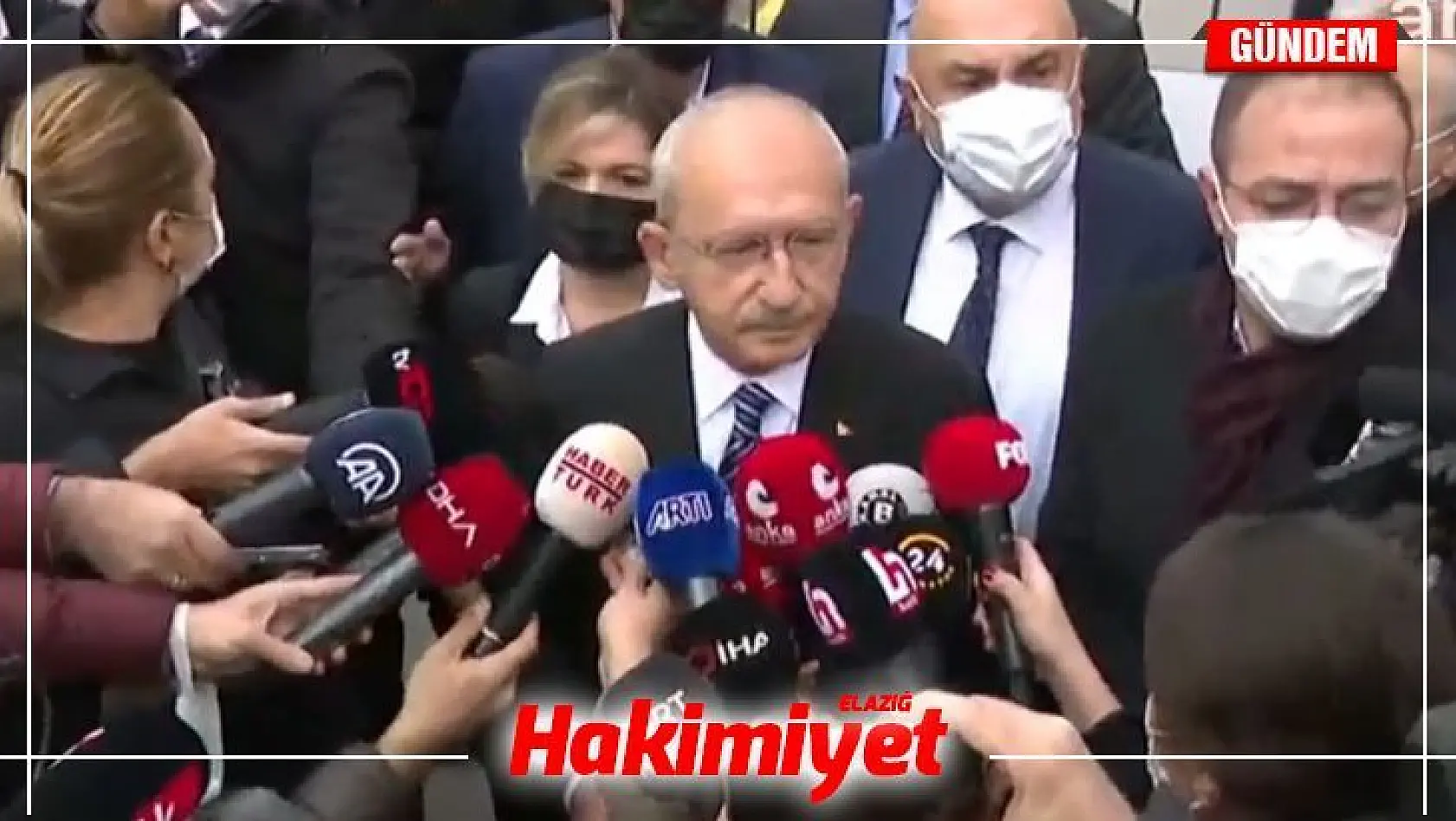 Bilgi almak için TÜİK'e giden CHP Genel Başkanı Kemal Kılıçdaroğlu içeri alınmadı