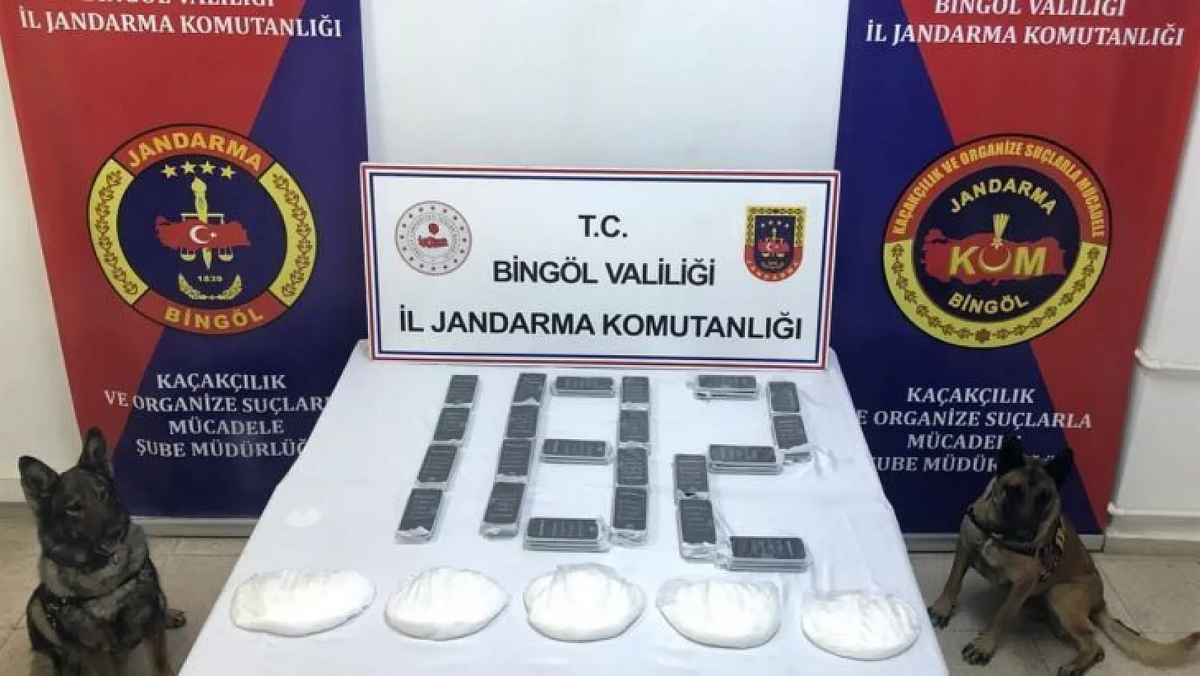 Bingöl'de 2 milyon 200 bin TL değerinde uyuşturucu ele geçirildi