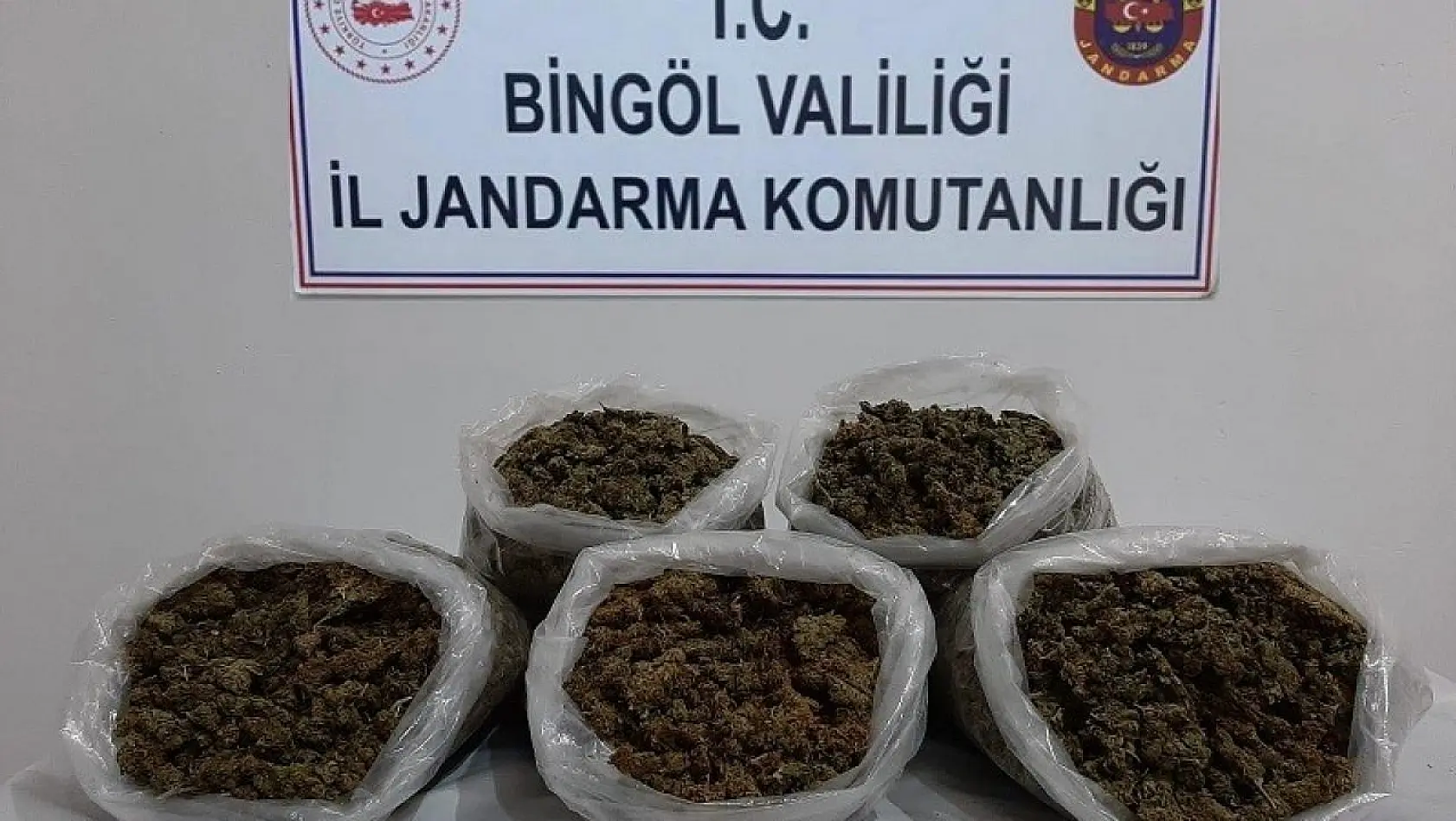 Bingöl'de 3 kilo esrar ele geçirildi: 2 gözaltı