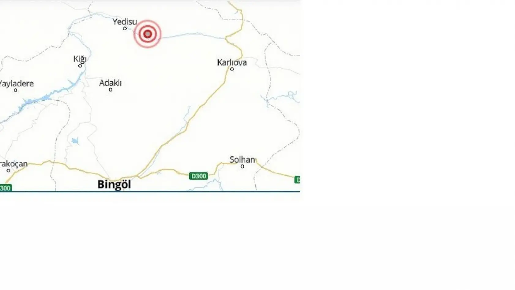 Bingöl'de 3.1 büyüklüğünde deprem
