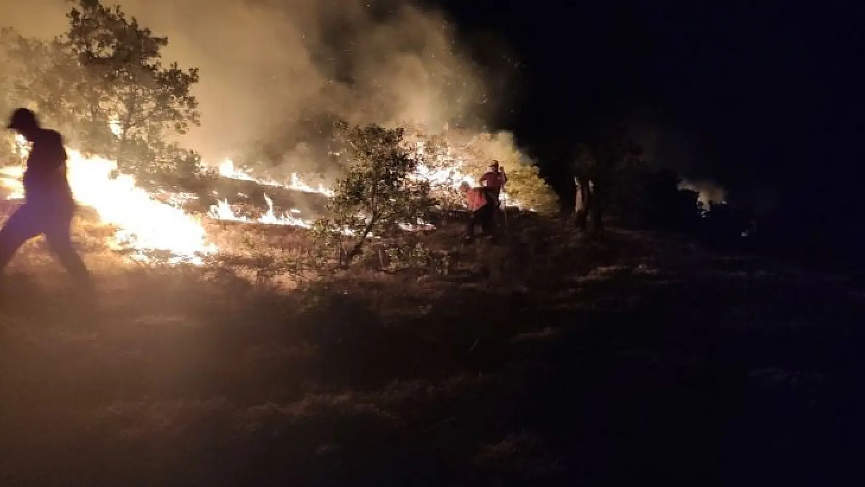 Bingöl'de bir bölgedeki yangın söndürüldü, diğer yangına müdahale sürüyor