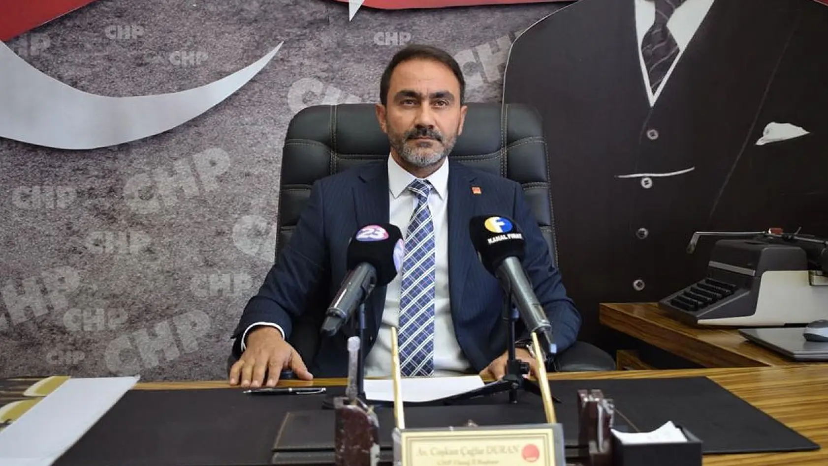 CHP İl Başkanı Duran: '4 İlçemiz Yok Sayılmaktadır'