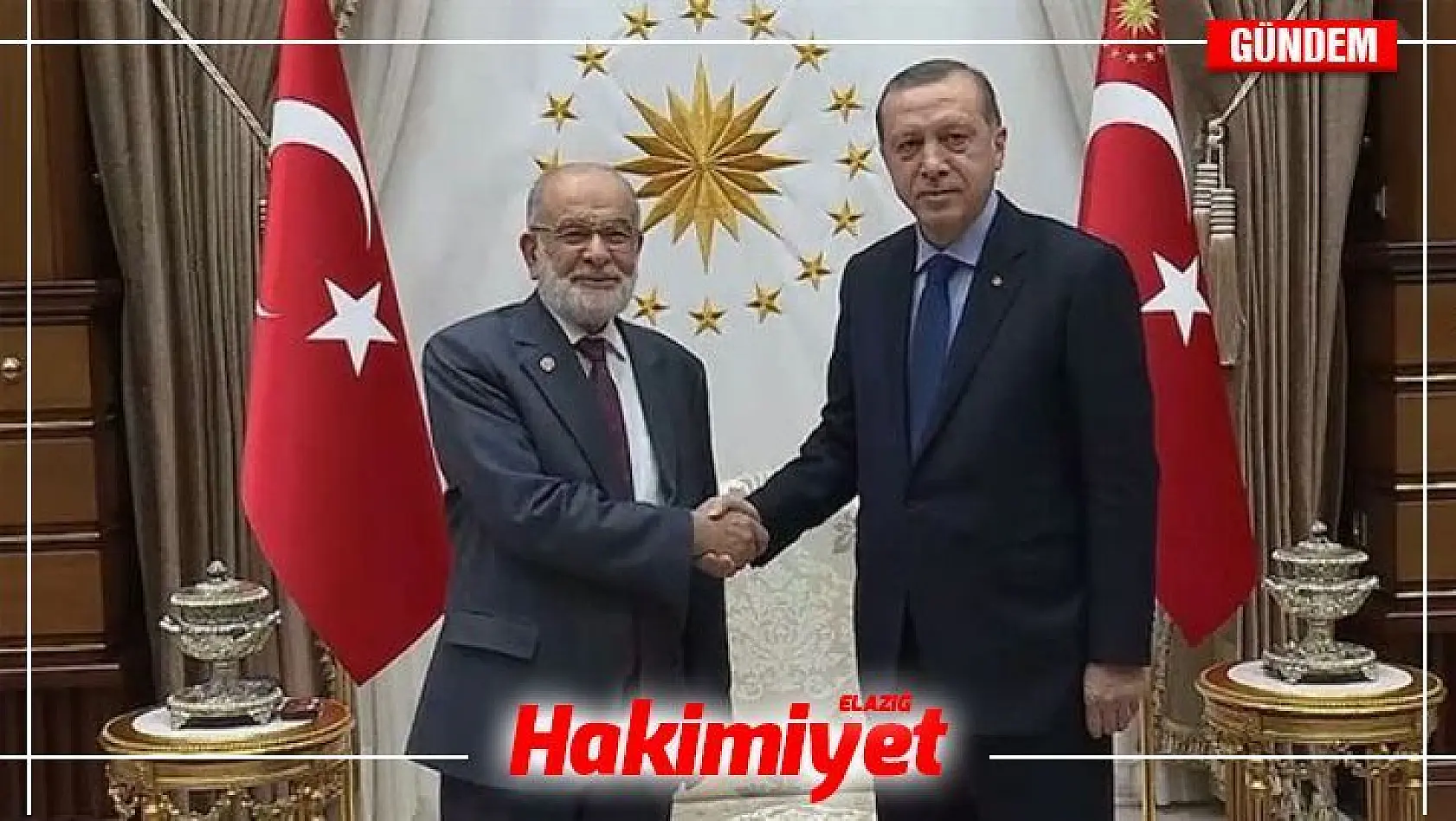 Cumhurbaşkanı Erdoğan ile Temel Karamollaoğlu görüşecek