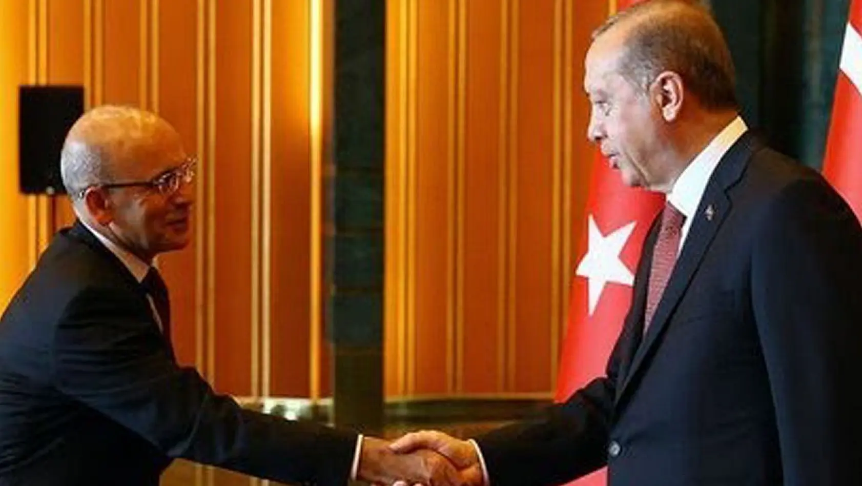 Cumhurbaşkanı Erdoğan, Şimşek ile Görüştü