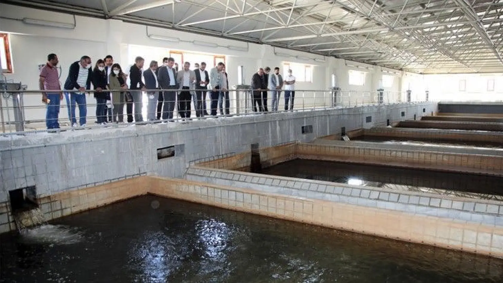 Elazığ Belediye Meclis Üyeleri Su Arıtma Tesisinde İncelemelerde Bulundular