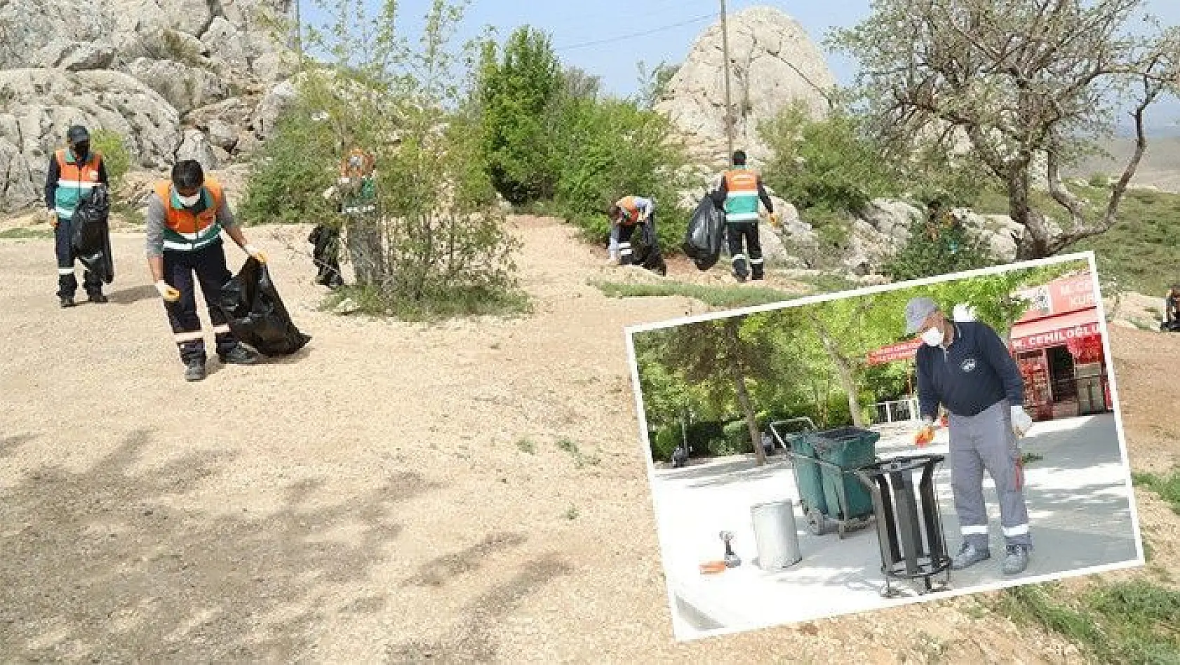 Elazığ Belediyesi'nde Bayram Öncesi Temizlik Çalışmaları