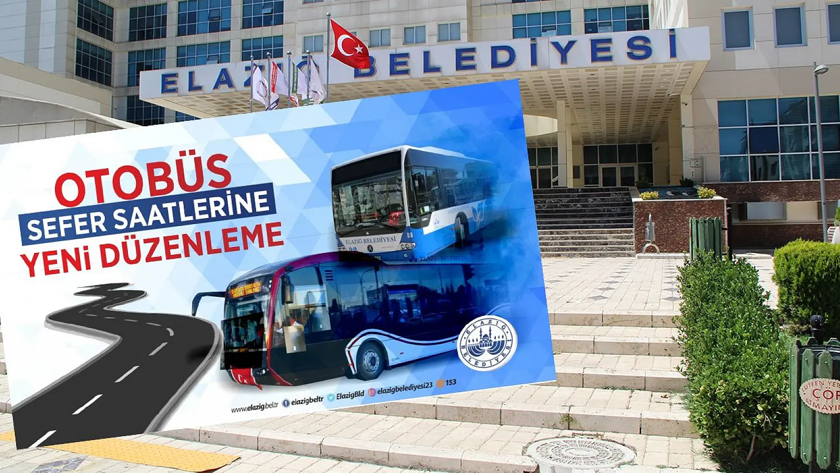 Elazığ Belediyesi, Otobüs Sefer Güzergâhlarını Yeniden Düzenledi