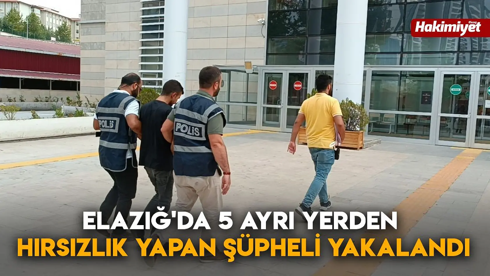 Elazığ'da 5 ayrı yerden hırsızlık yapan şüpheli yakalandı