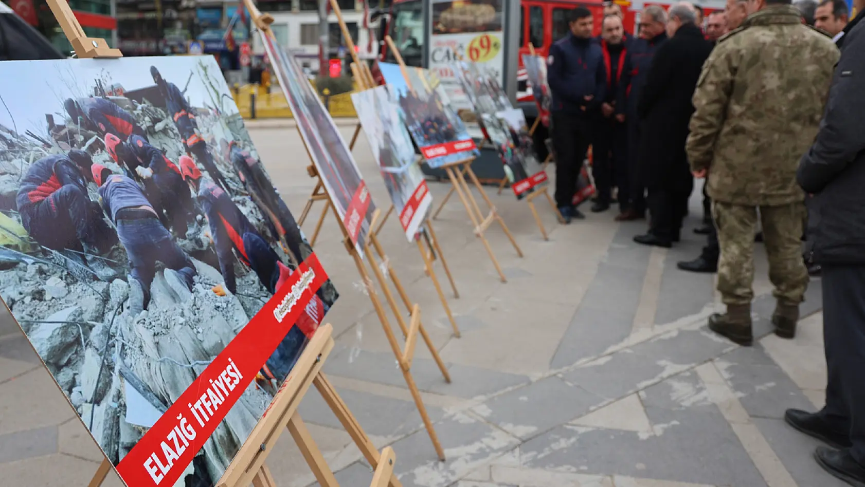 Elazığ'da 6 Şubat Depremleri Konulu Fotoğraf Sergisi