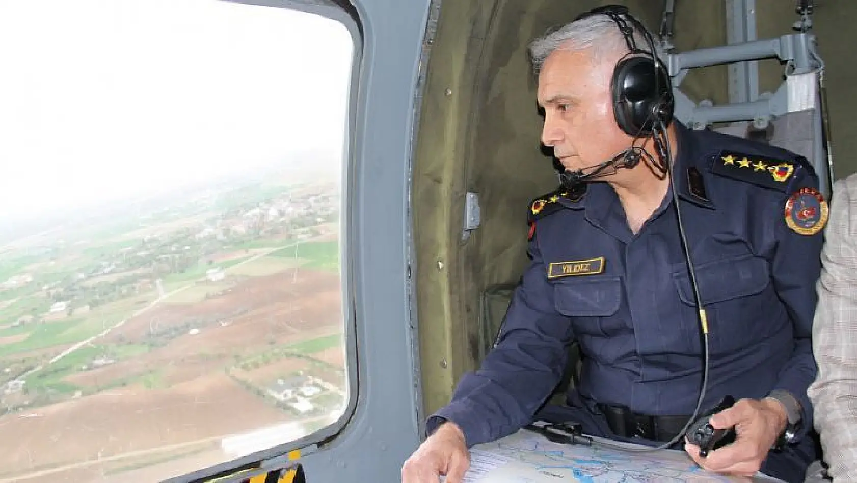 Elazığ'da Bayram Öncesi Helikopter Destekli Trafik Denetimi