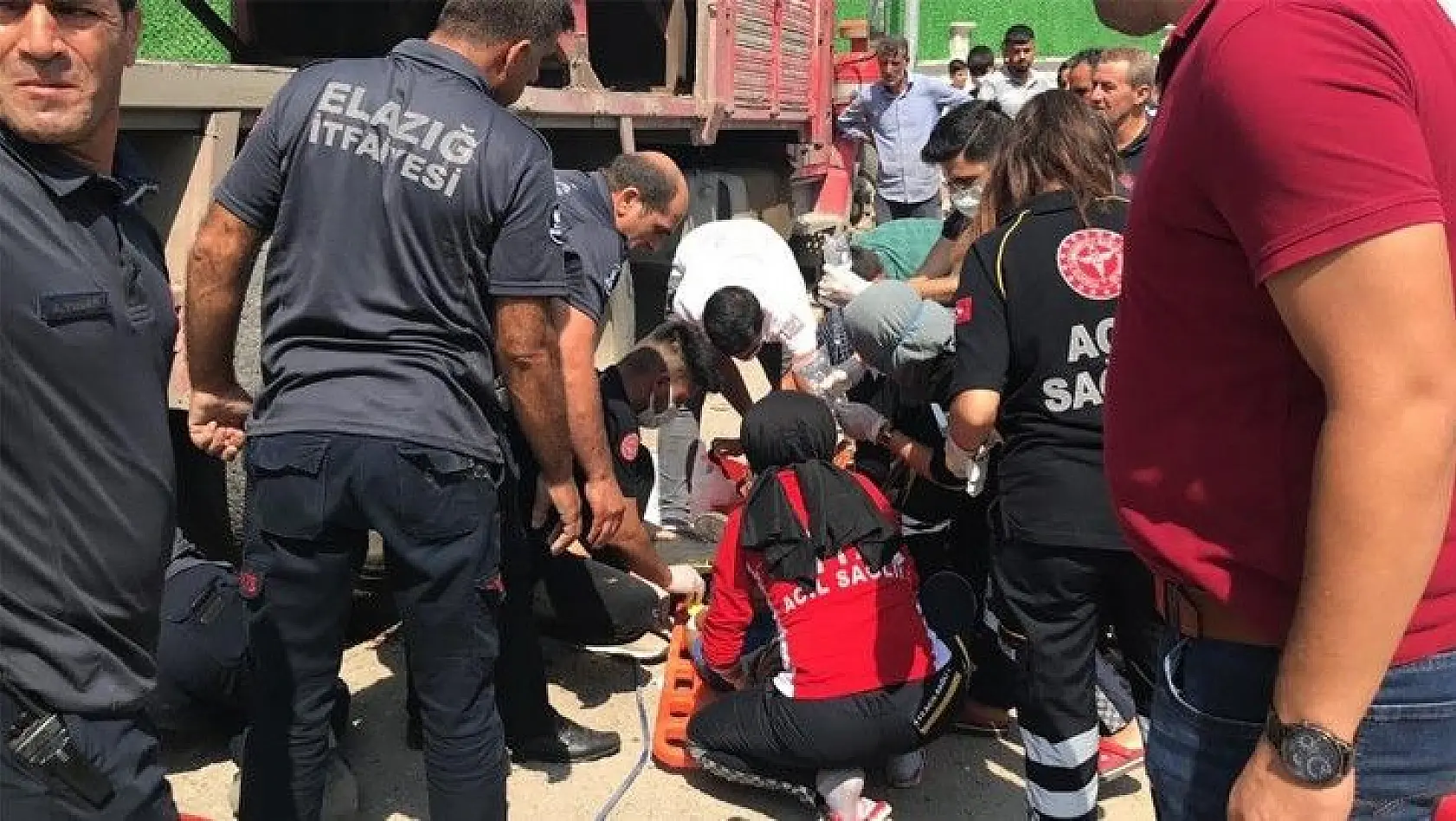Elazığ'da feci kaza: 1 ölü 1 ağır yaralı