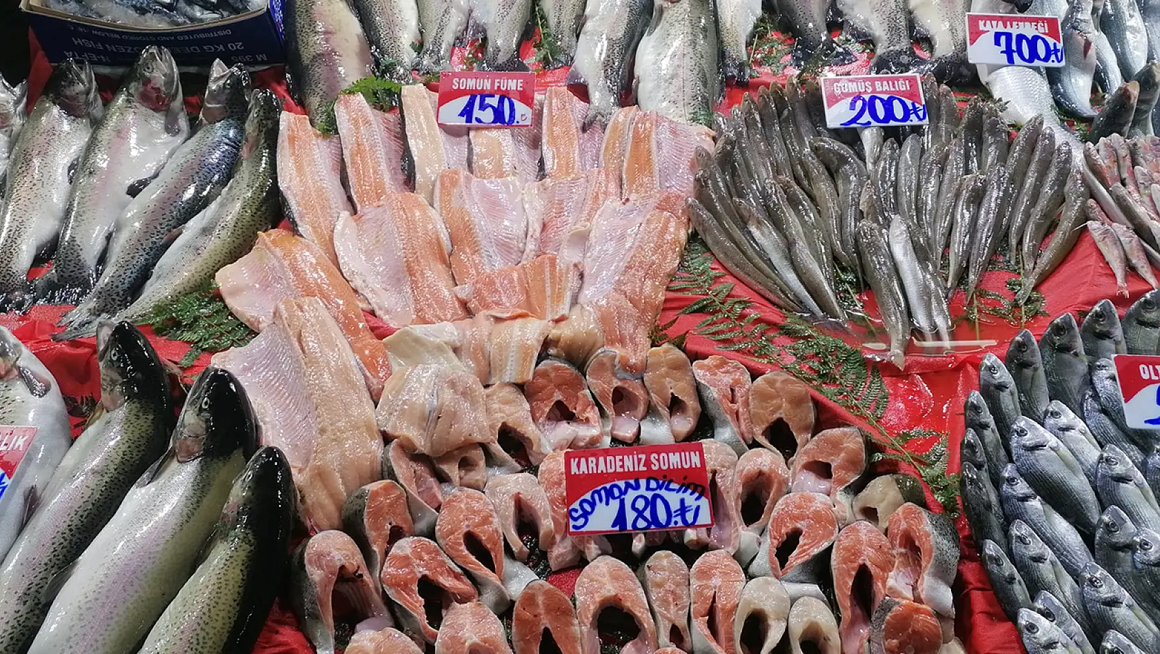 Elazığ'da Güncel Et Fiyatlarına Karşı  Balık Fiyatları Vatandaşı Şaşırttı