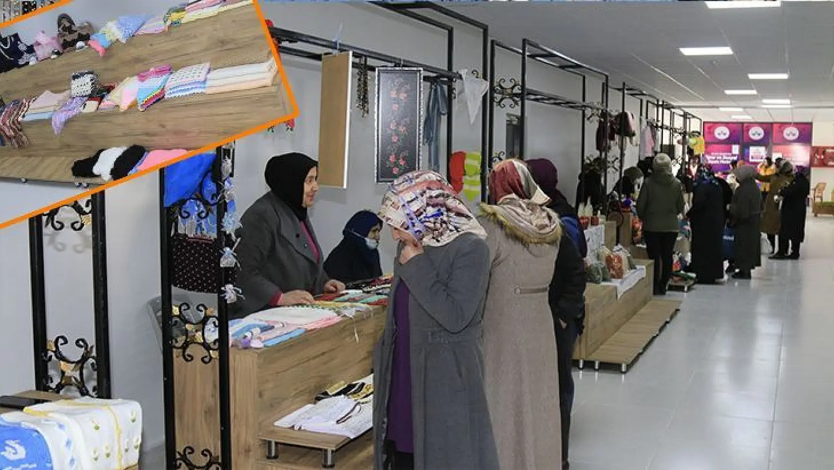 Elazığ'da 'Hayme Ana Kadınlar Semt Pazarı' Hizmete Girdi