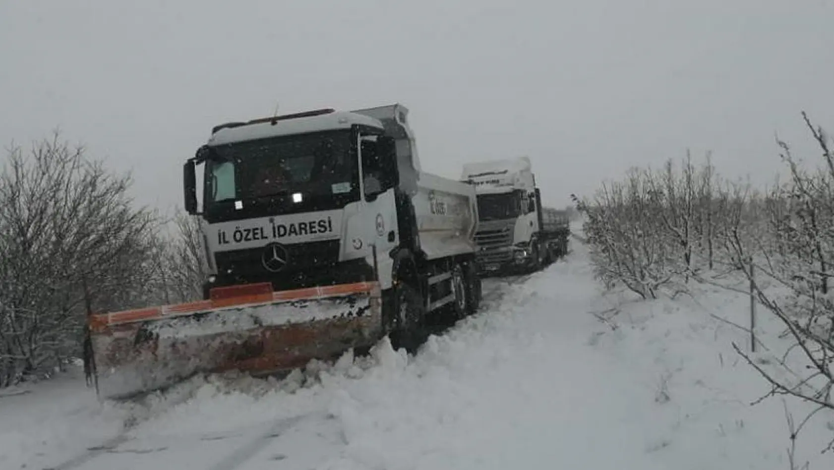 Elazığ'da kapalı köy yolu kalmadı