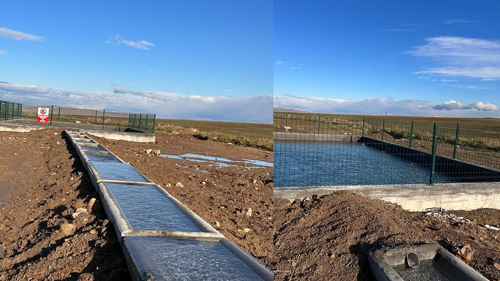 Elazığ İl Özel İdaresi Merkeze Bağlı  Köylerde Yeni Sulama Suyu Projelerini Tamamladı