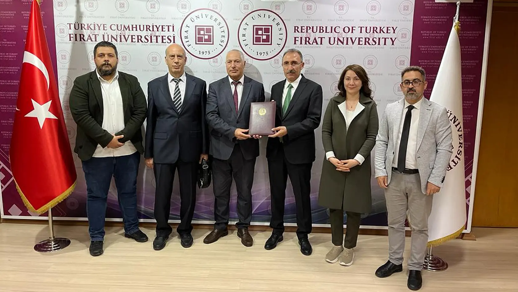 Fırat Üniversitesi ile Azerbaycan Milli İlimler Akademisi Arasında Mutabakat Zaptı İmzalandı