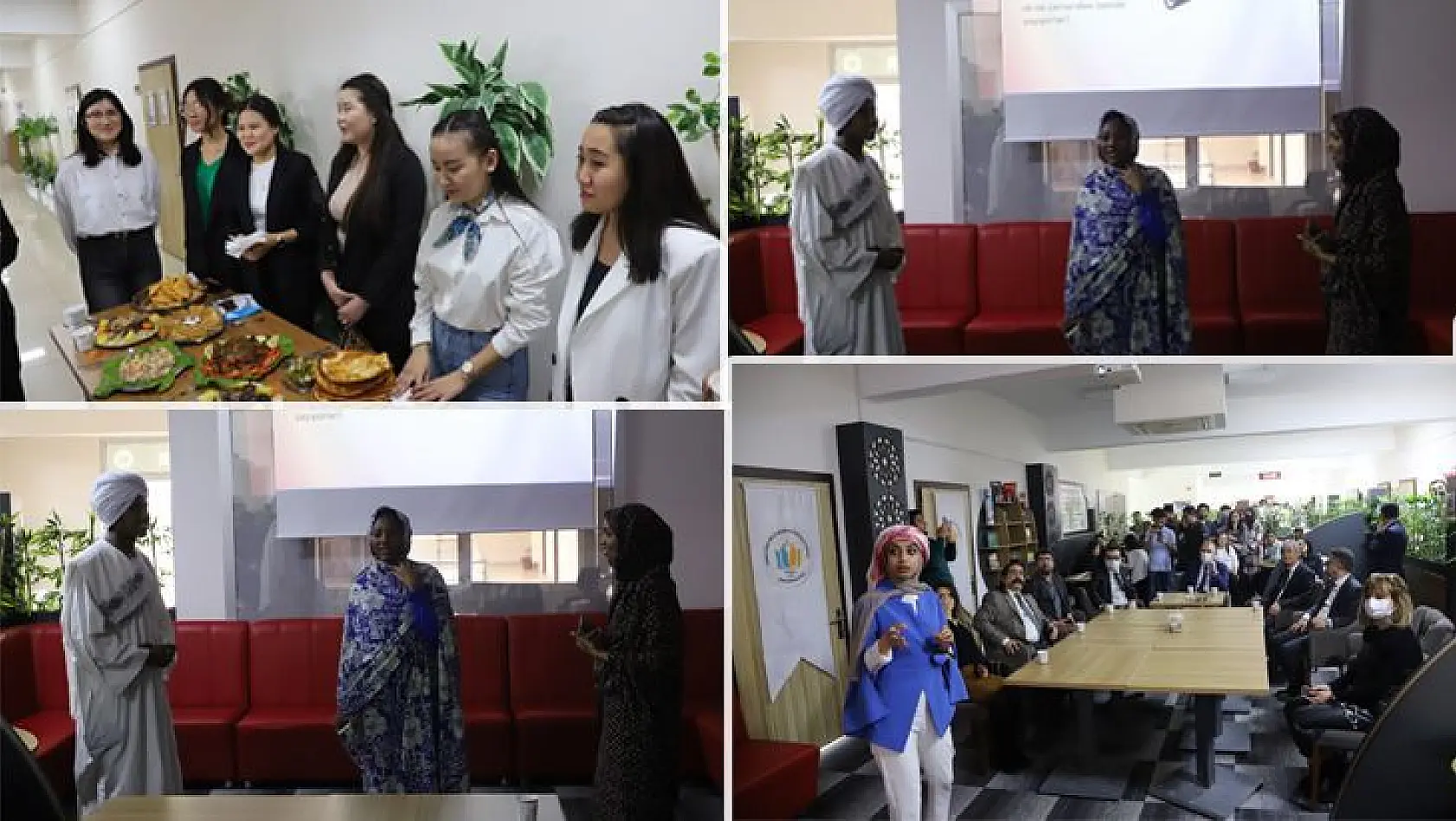 Fırat Üniversitesi'nde Eğitim Gören Yabancı Uyruklu Öğrenciler Kültürlerini Tanıttı