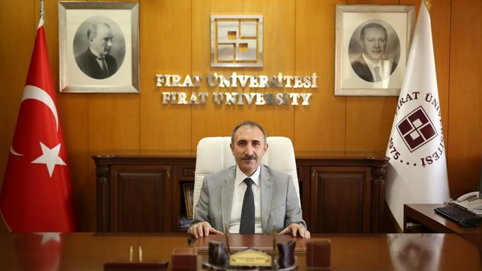 Fırat Üniversitesi Rektörü Prof. Dr. Fahrettin Göktaş'tan  Yeni Yıl Mesajı