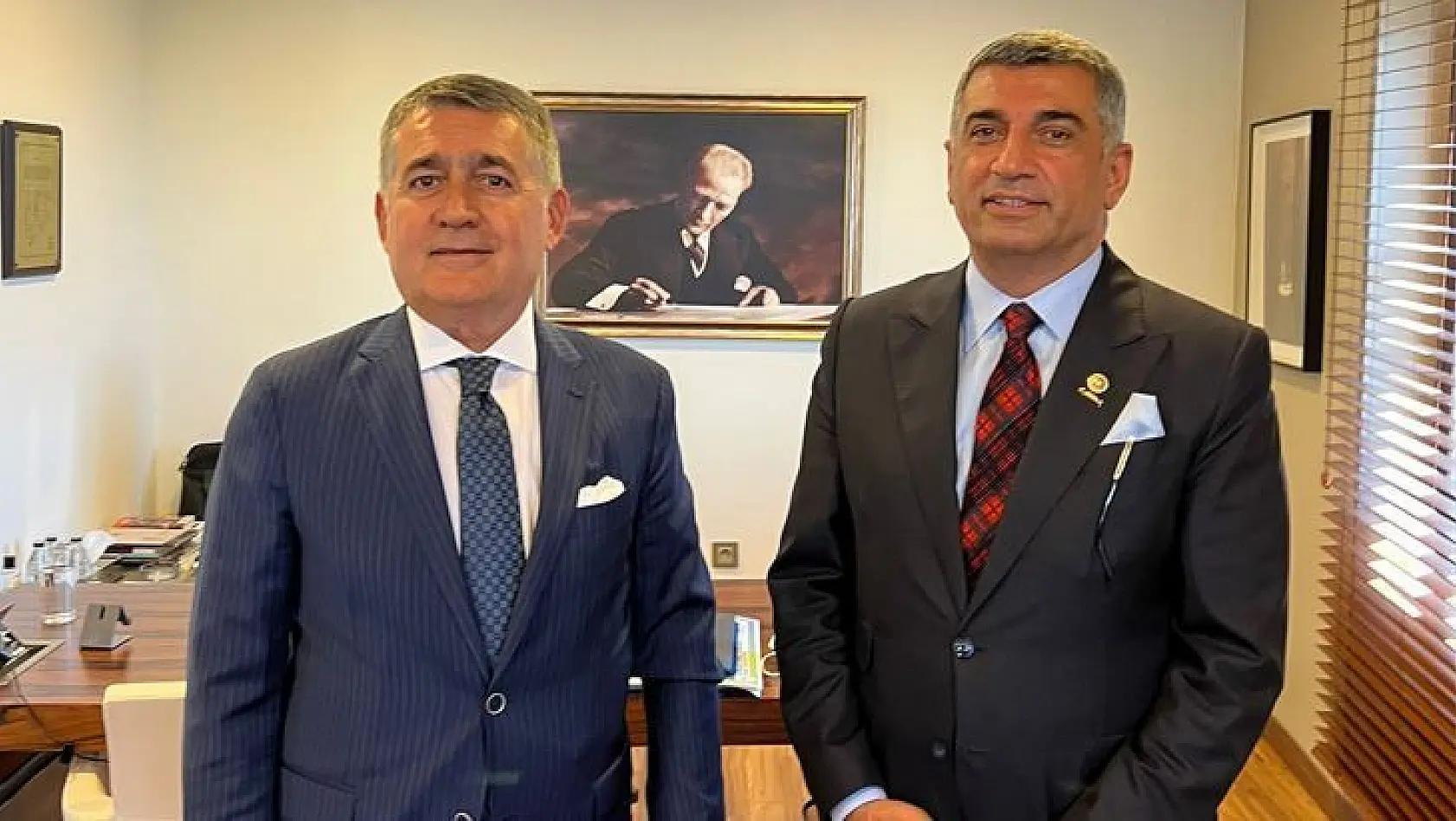 Gürsel Erol'dan Elazığlı TÜSİAD Başkanı Turan'a Ziyaret