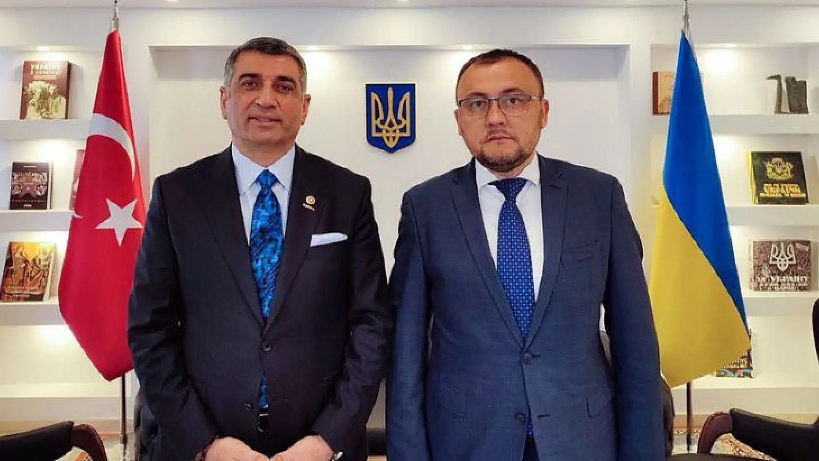 Milletvekili Erol, Büyükelçi Vasyl Bodnar ile Bir Araya Geldi 