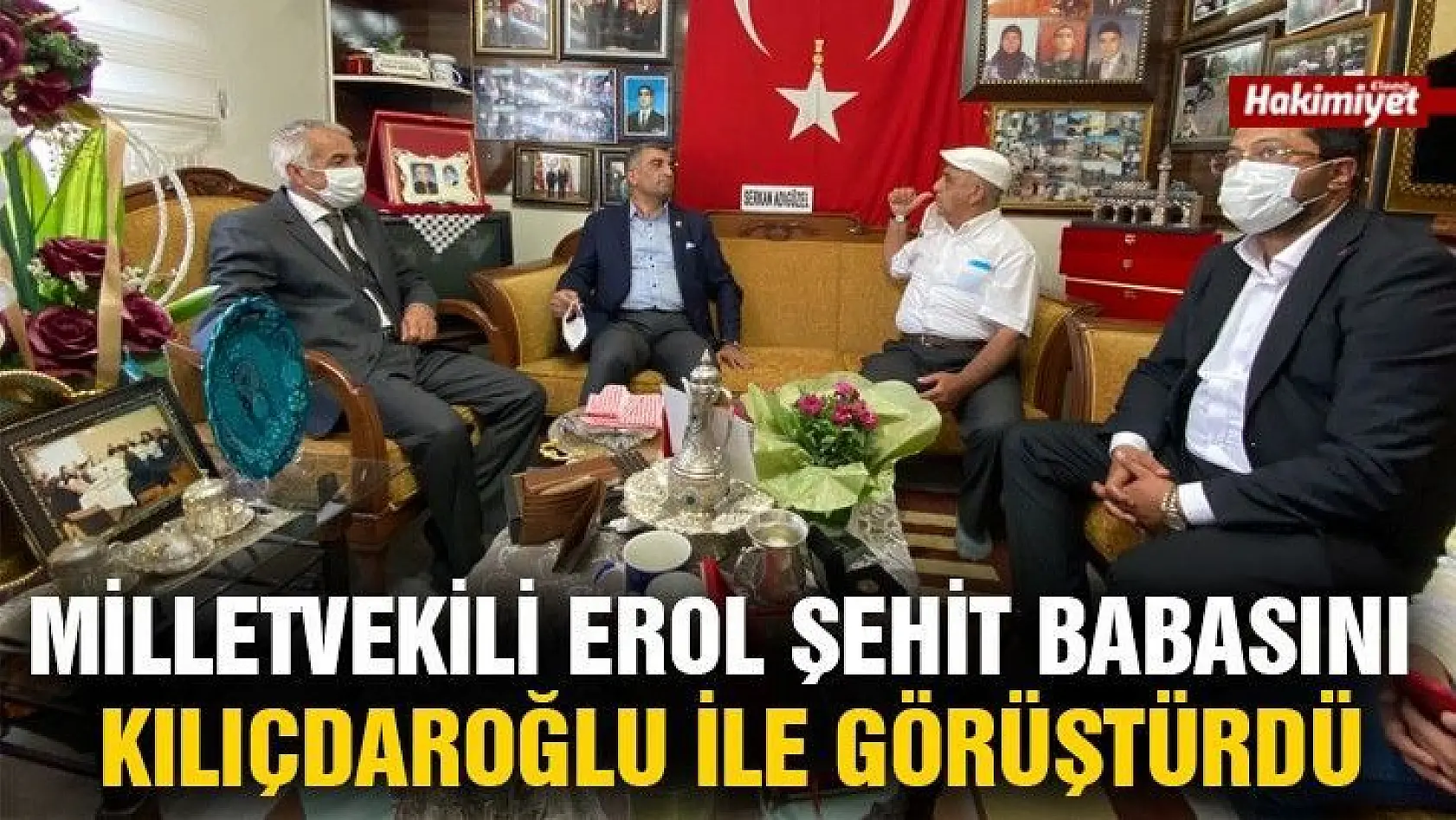 Milletvekili Erol Şehit Babasını Kılıçdaroğlu ile görüştürdü