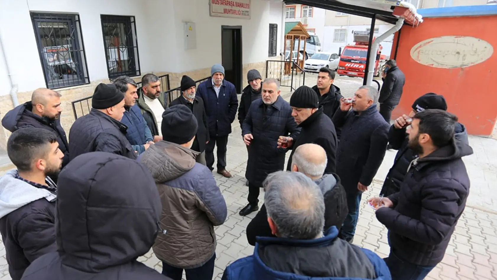 Milletvekili Metin Bulut Mustafapaşa Mahallesini ziyaret etti