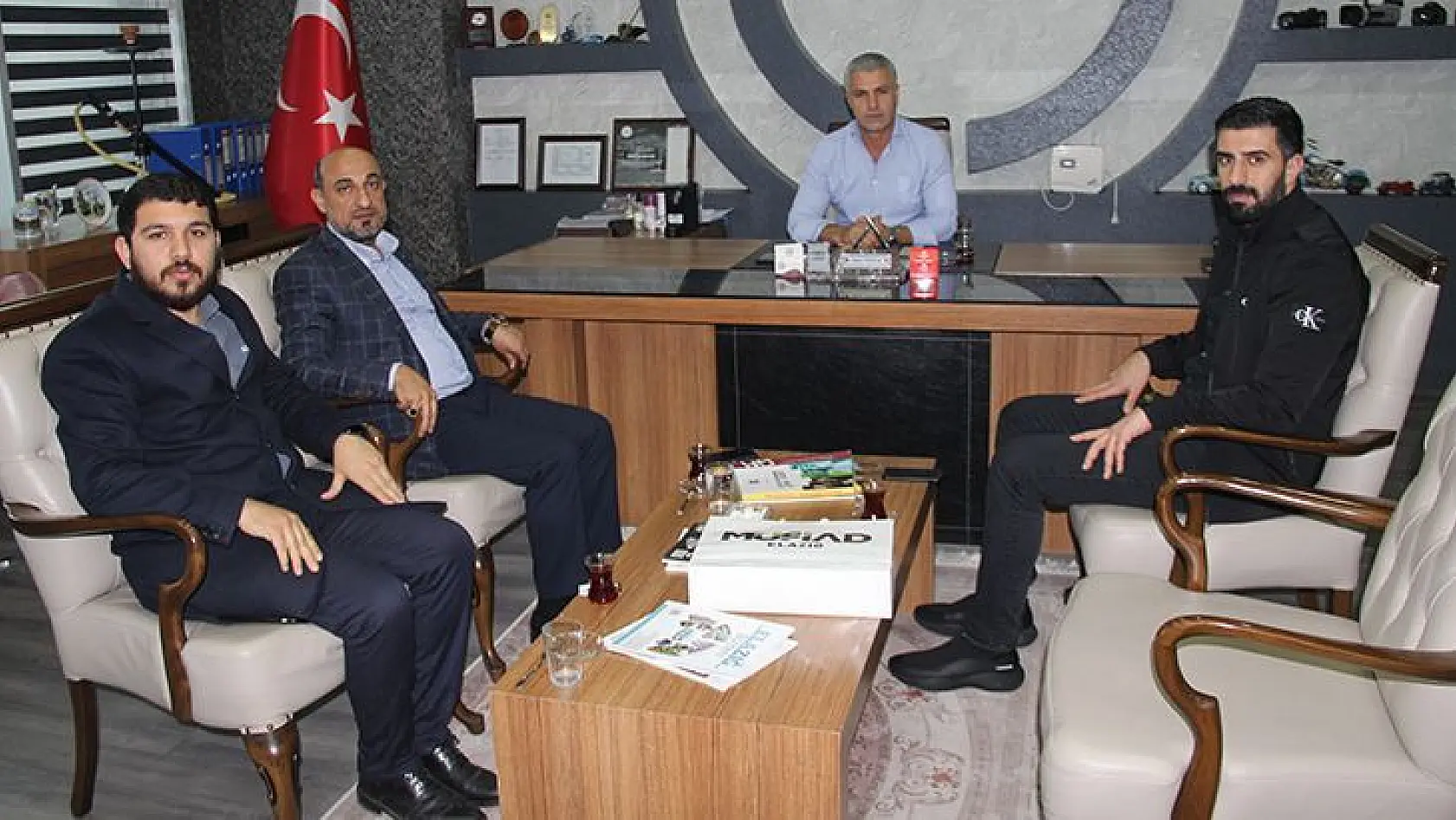 MÜSİAD Başkanı Gürkan'dan Hakimiyet'e Ziyaret