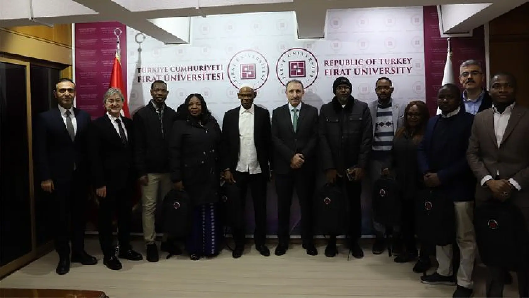 Nijeryalı Heyetten Fırat Üniversitesi'ne Ziyaret